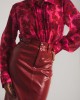 Iraida Nadia Croco Skirt Iraida Nadia Croco Skirt